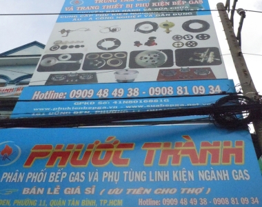 Mua phụ kiện bếp ga ở đâu