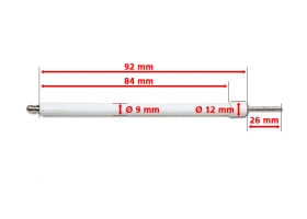 KIM SỨ BẾP GA Ø 9 DÀI 92MM