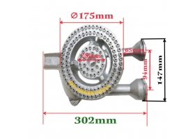 ỐNG ĐIẾU BẾP ÂU CÔNG NGHIỆP Ø175MM