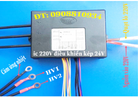 IC 220V ĐÁNH LỬA KÉP 24V BẾP LÒ HẤP