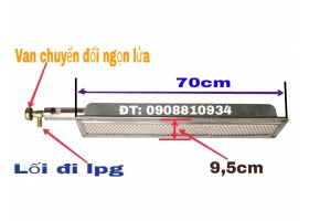 ĐẦU ĐỐT HỒNG NGOẠI BẾP LÒ NƯỚNG 70CM