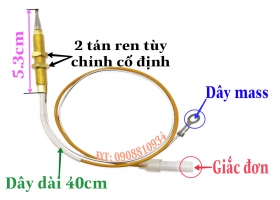 DÂY CẢM ỨNG NHIỆT BẾP GAS GIẮC ĐƠN 