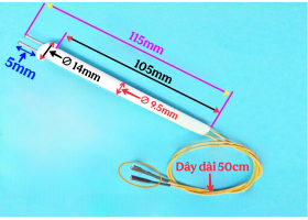 KIM SỨ AN TOÀN BẾP LÒ Ø 9.5 DÀI 115MM